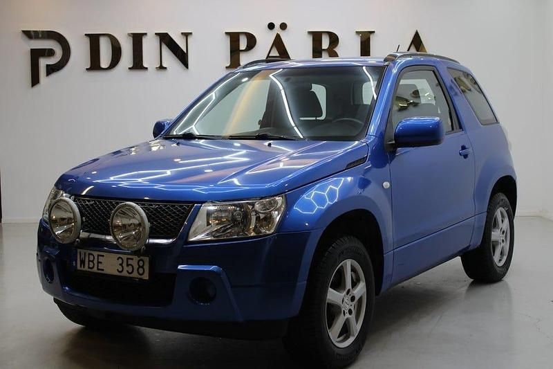 Blå Begagnad 2007 Suzuki Grand Vitara SUV | 74 900 kr (Marknadspris) - Bild 1/4
