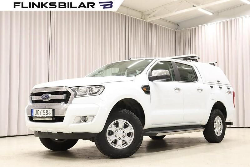 Vit Begagnad 2017 Ford Ranger Pickup | 208 750 kr (Marknadspris) - Bild 1/4