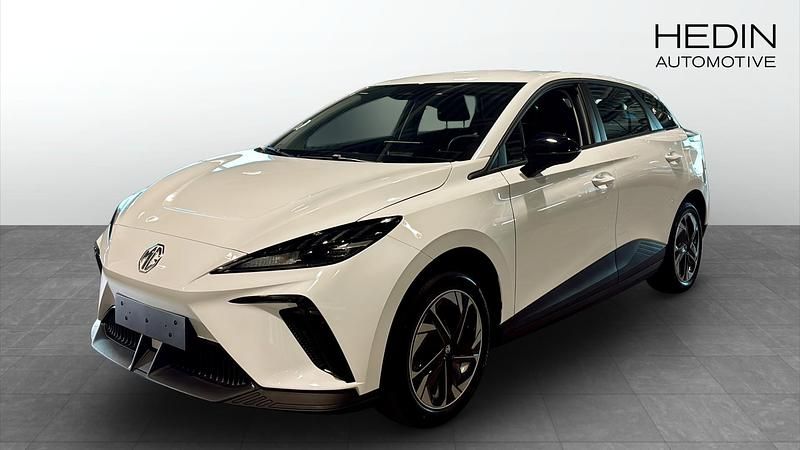 Vit Begagnad 2024 MG MG4 EV Halvkombi | 299 990 kr (Marknadspris) - Bild 1/4
