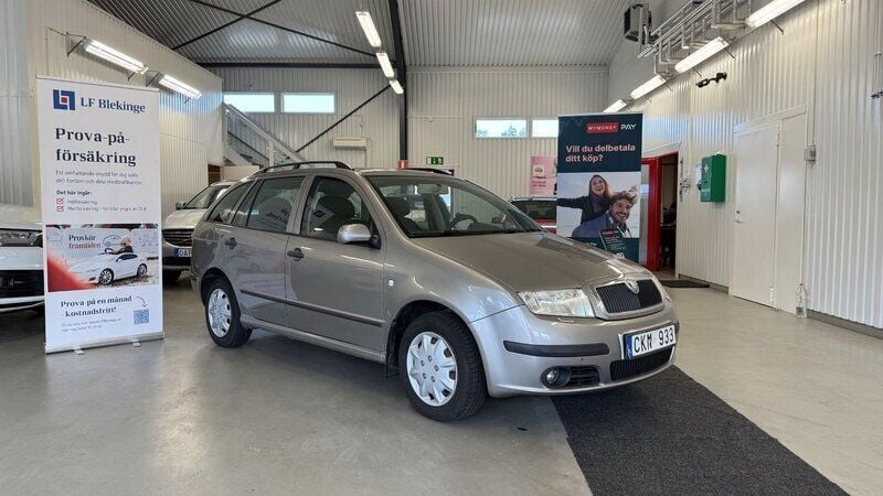 Ljusbrun (brun) Begagnad 2007 Skoda Fabia Kombi | 29 900 kr (Bra pris) - Bild 1/4