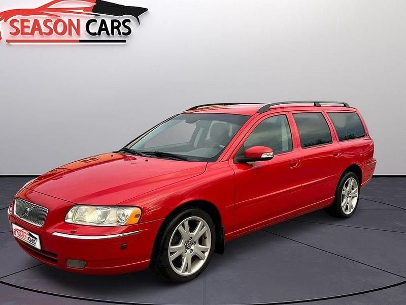 Röd Begagnad 2007 Volvo V70 Summum Kombi | 34 900 kr (Marknadspris) - Bild 1/4