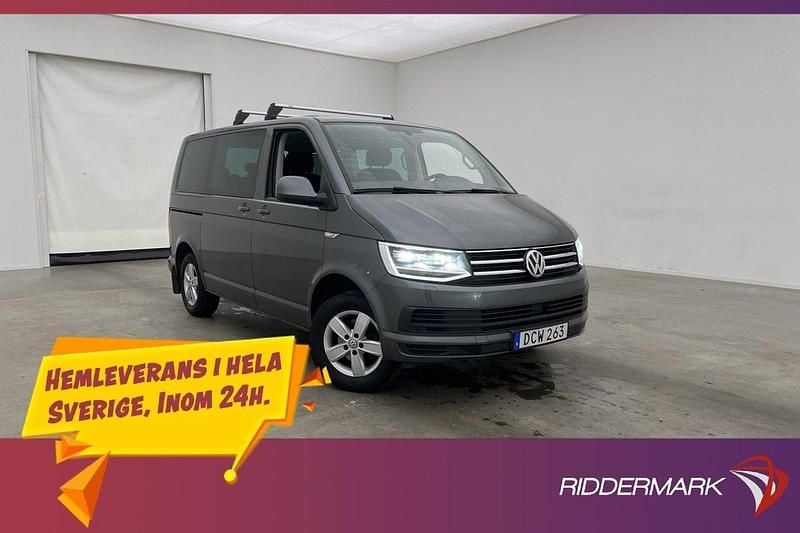 Grå Begagnad 2018 VW Multivan Van | 339 900 kr (Marknadspris) - Bild 1/3