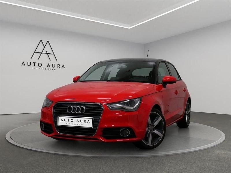 Röd Begagnad 2013 Audi A1 Sportback Proline Halvkombi | 79 000 kr (Marknadspris) - Bild 1/4