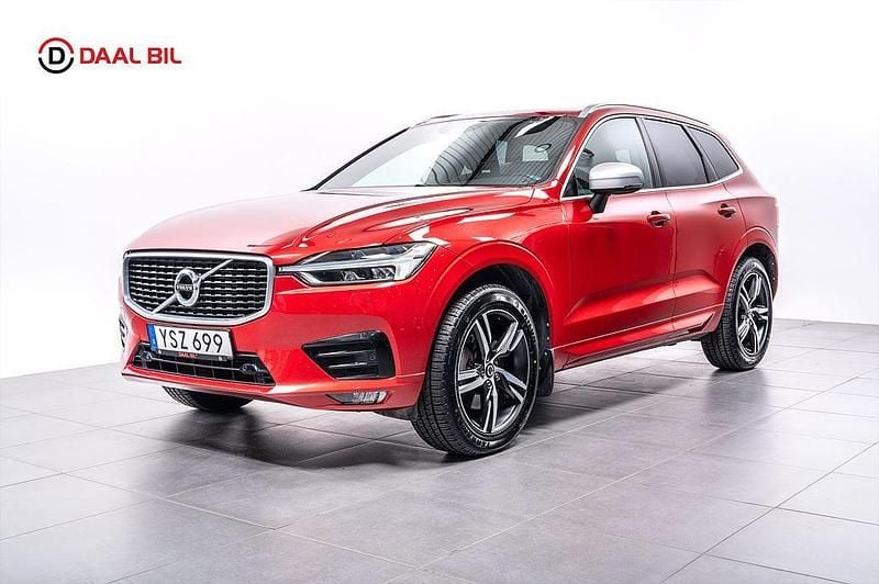 Begagnad Volvo XC60 R-Design 254 HK (186 kW) 2017 Röd SUV