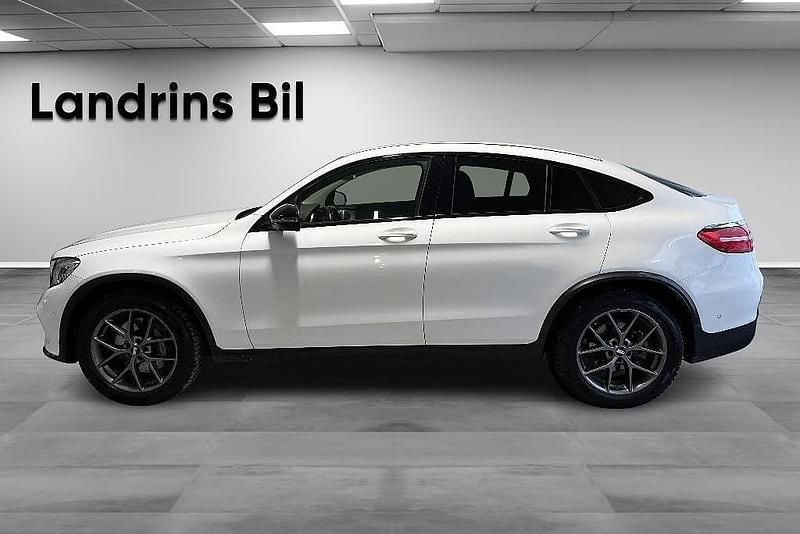 Begagnad Mercedes GLC250 AMG line 204 HK (150 kW) 2016 Vit Sportkupé