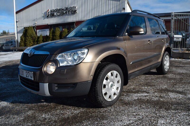 Brun Begagnad 2012 Skoda Yeti Experience SUV | 97 900 kr (Marknadspris) - Bild 1/4