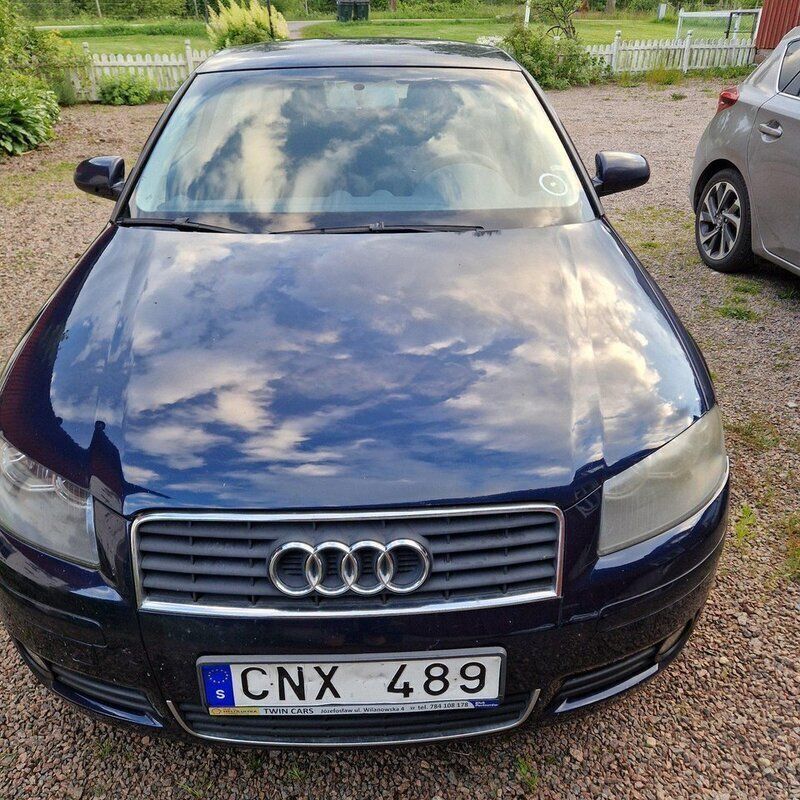 Blå Begagnad 2004 Audi A3 Halvkombi | 14 000 kr (Marknadspris) - Bild 1/4