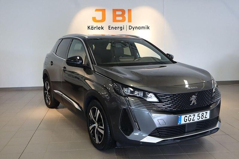 Grå Begagnad 2021 Peugeot 3008 Business-Line SUV | 249 900 kr (Bra pris) - Bild 1/4