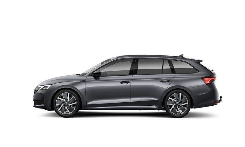 Grå (graphite grey metallic) Ny 2025 Skoda Octavia SportLine Kombi | 416 900 kr (Dyr) - Bild 1/2