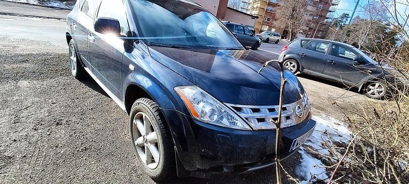 Blå Begagnad 2005 Nissan Murano SUV | 20 999 kr (Marknadspris) - Bild 1/4