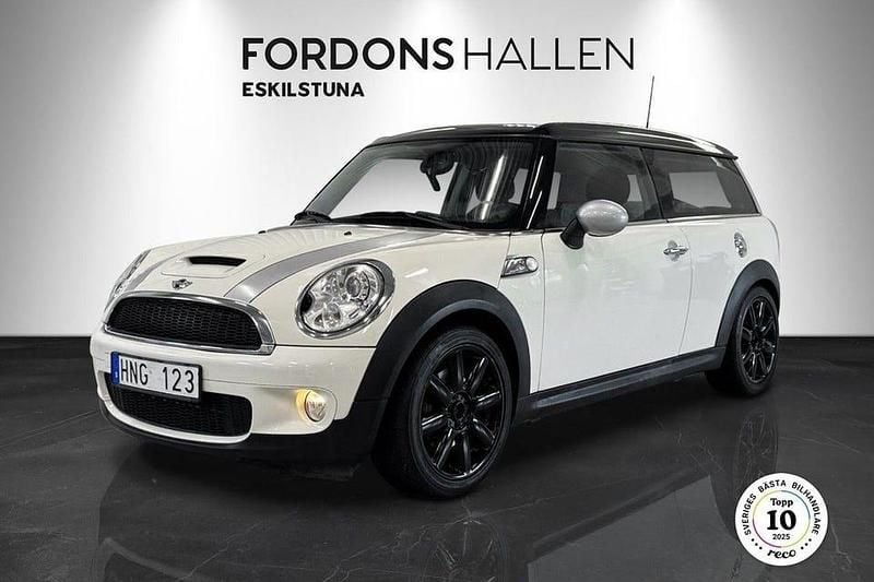 Vit Begagnad 2008 Mini Cooper S Clubman Chili Kombi | 74 900 kr (Marknadspris) - Bild 1/4