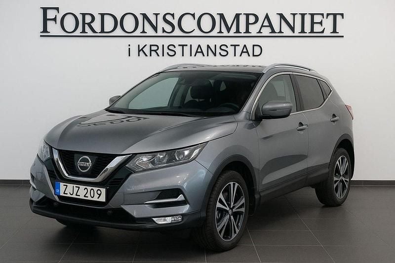 Grå Begagnad 2018 Nissan Qashqai Tekna SUV | 169 900 kr (Marknadspris) - Bild 1/1