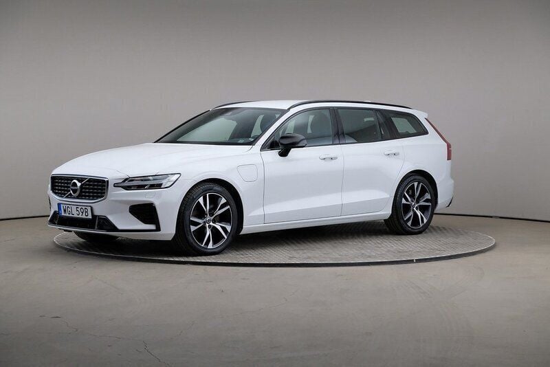 Vit Begagnad 2020 Volvo V60 R-Design Kombi | 355 000 kr (Superpris) - Bild 1/4
