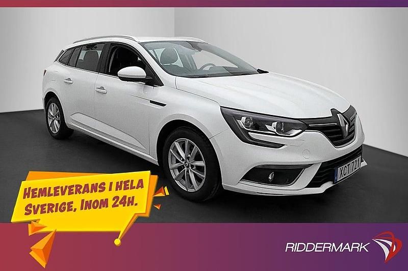 Begagnad Renault Mégane GrandTour 140 HK (102 kW) 2018 Vit Kombi