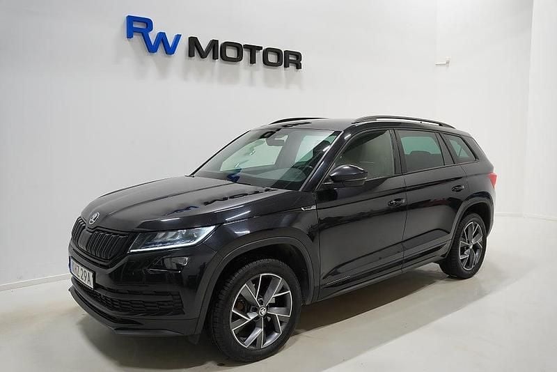 Begagnad Skoda Kodiaq SportLine 190 HK (139 kW) 2019 Svart SUV
