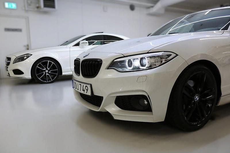 Begagnad BMW 220 M Sport 184 HK (135 kW) 2014 Vit Sportkupé