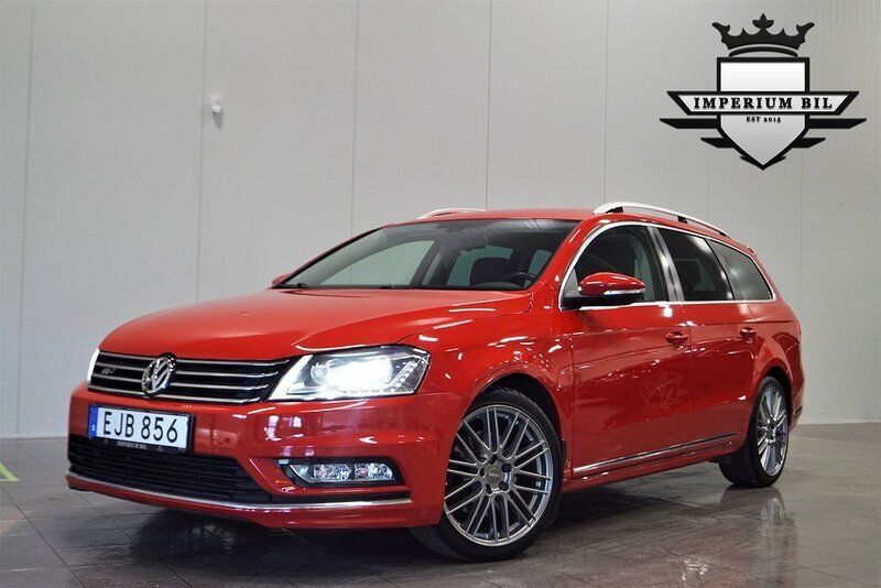 Begagnad VW Passat R-line 177 HK (130 kW) 2014 Röd Kombi