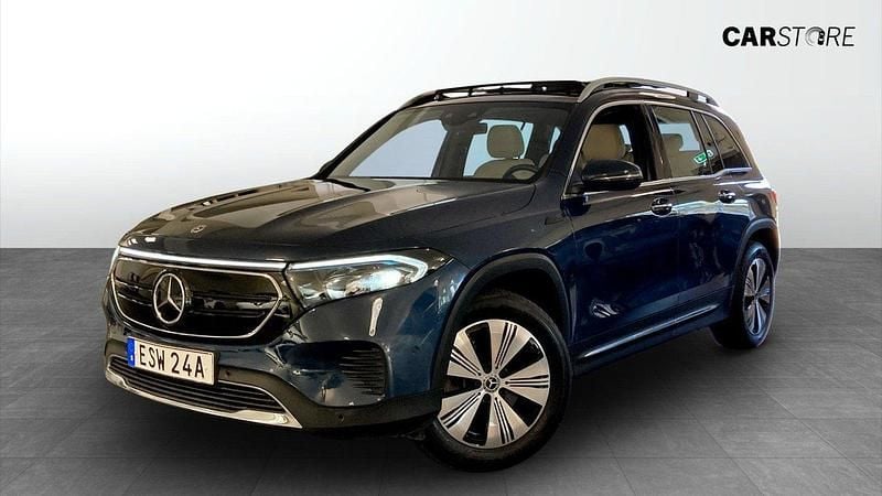 Blå Begagnad 2023 Mercedes EQB300 SUV | 359 900 kr (Superpris) - Bild 1/4