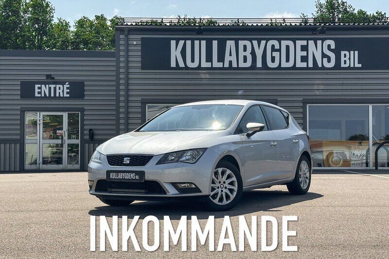 Silver Begagnad 2016 Seat Leon Style Halvkombi | 119 000 kr (Marknadspris) - Bild 1/4