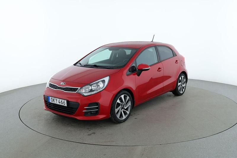 Röd Begagnad 2016 Kia Rio | 94 000 kr (Marknadspris) - Bild 1/3