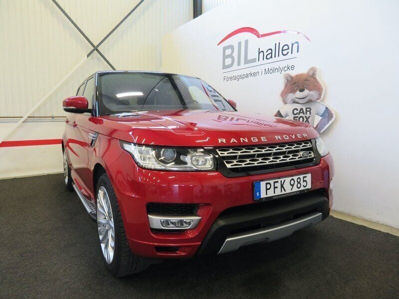 Röd Begagnad 2017 Land Rover Range Rover Sport HSE SUV | 359 000 kr - Bild 1/4