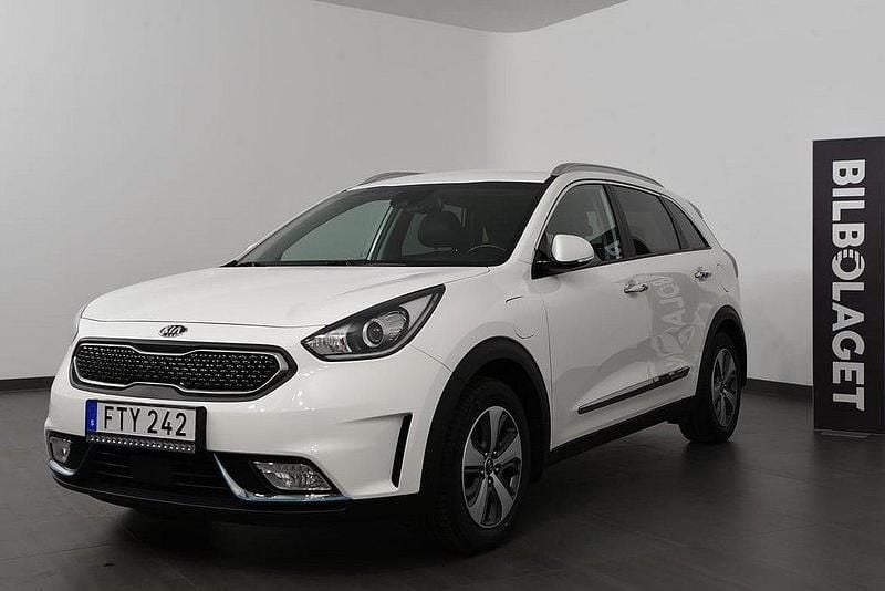 Vit Begagnad 2018 Kia Niro 2 SUV | 204 800 kr (Marknadspris) - Bild 1/4