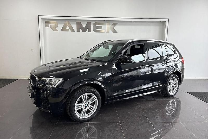 Svart Begagnad 2016 BMW X3 M Sport SUV | 234 000 kr (Marknadspris) - Bild 1/4