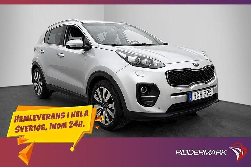 Grå Begagnad 2017 Kia Sportage SUV | 154 900 kr - Bild 1/3