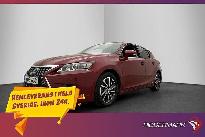 Begagnad Lexus CT200h 2018 Röd