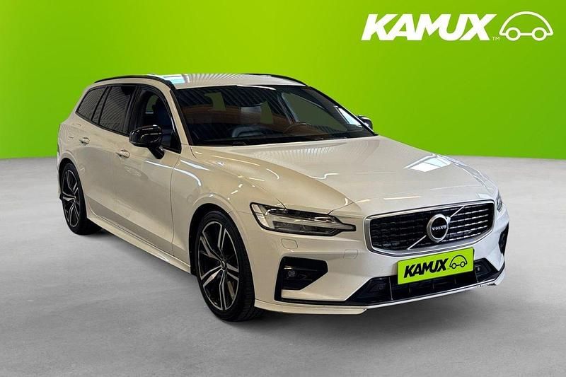 Vit Begagnad 2019 Volvo V60 R-Design Kombi | 224 800 kr (Marknadspris) - Bild 1/4