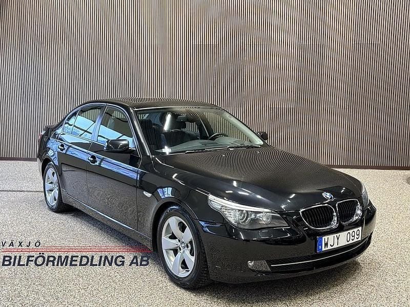 Begagnad BMW 550 367 HK (269 kW) 2007 Svart Sedan