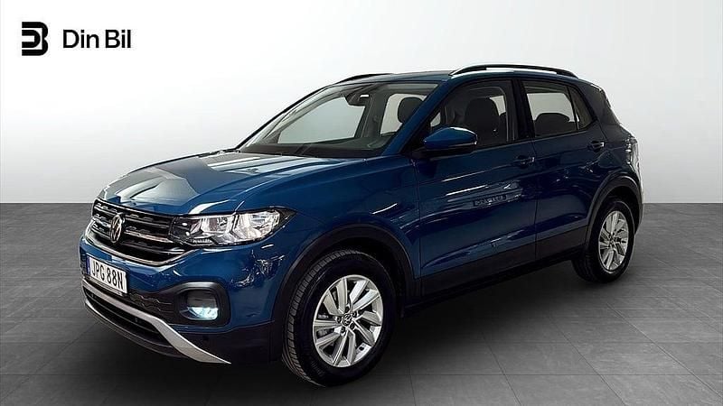 Blå Begagnad 2020 VW T-Cross SUV | 179 900 kr (Marknadspris) - Bild 1/4