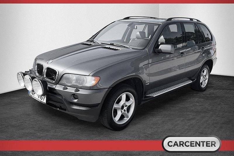Grå Begagnad 2001 BMW X5 Sport Line SUV | 44 500 kr - Bild 1/4