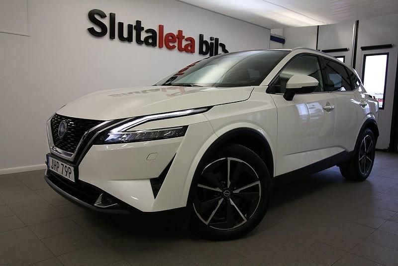 Vit Begagnad 2022 Nissan Qashqai 360º SUV | 259 900 kr (Marknadspris) - Bild 1/4