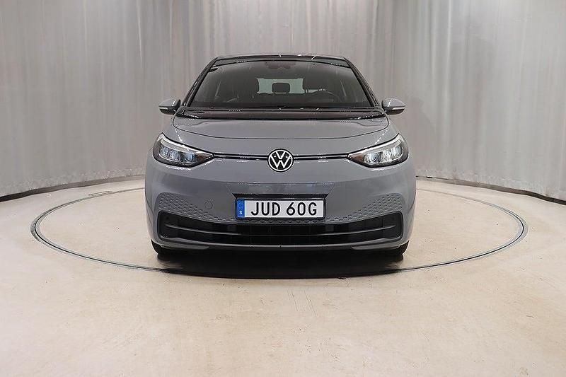 Begagnad VW ID.3 Pro Performance 150 kW (204 HK) 2020 Grå Halvkombi