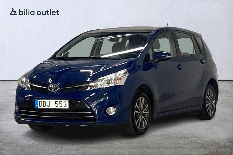 Mörkblå Begagnad 2013 Toyota Verso Business Edition Minibuss | 119 900 kr (Marknadspris) - Bild 1/3
