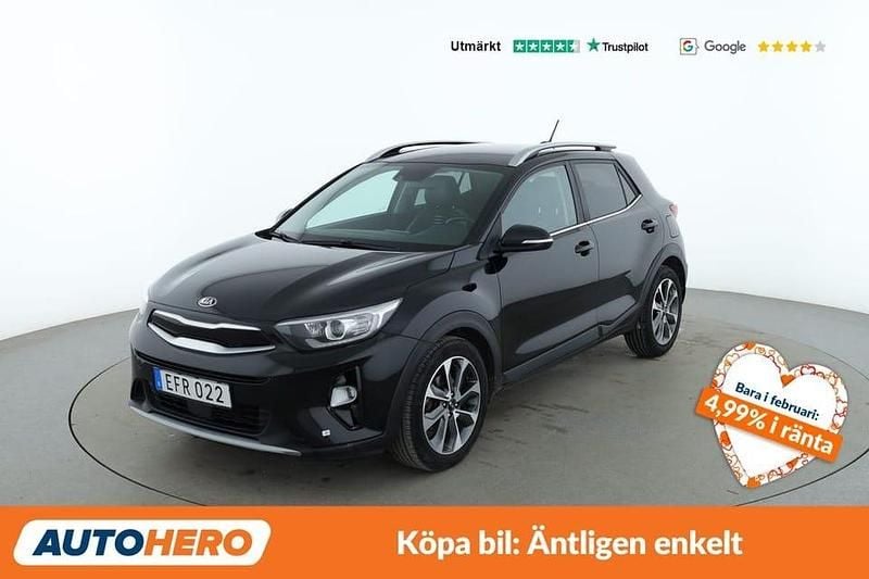 Begagnad Kia Stonic Advance 121 HK (88 kW) 2018 Svart SUV