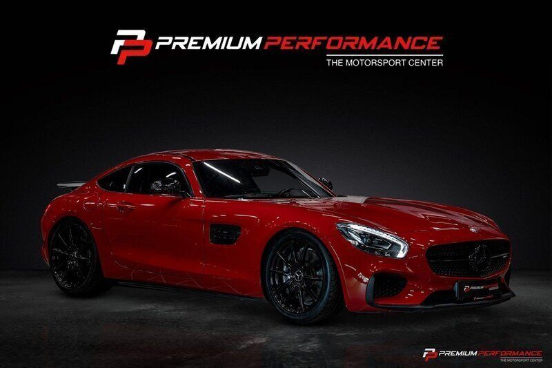 Röd (fire opal) Begagnad 2016 Mercedes AMG GT AMG Sportkupé | 899 800 kr - Bild 1/4