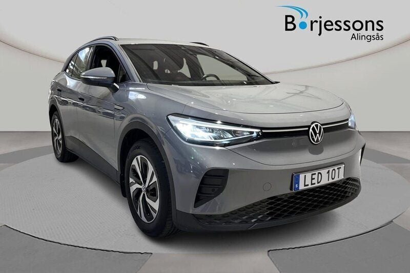 Grå Begagnad 2022 VW ID.4 Pure SUV | 279 900 kr (Bra pris) - Bild 1/4