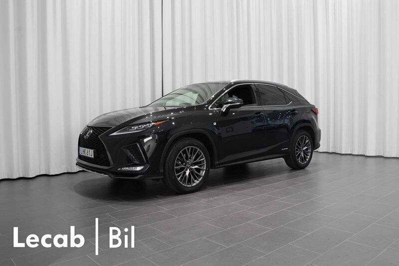 Svart Begagnad 2020 Lexus RX450h Sport Line SUV | 459 500 kr - Bild 1/4