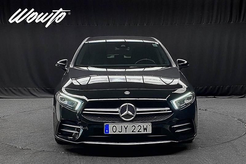 Begagnad Mercedes A35 AMG AMG 306 HK (225 kW) 2019 Svart Halvkombi