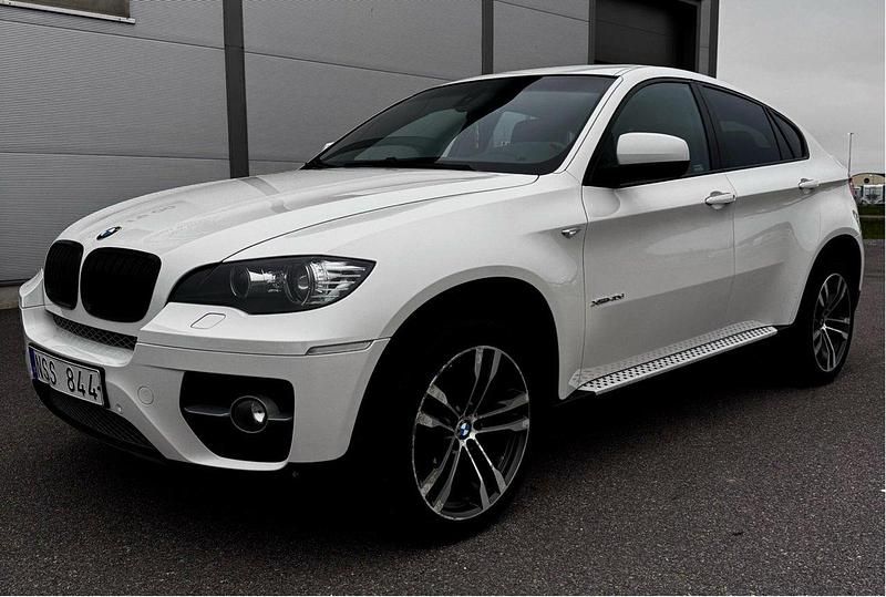 Vit Begagnad 2011 BMW X6 Sport Line SUV | 159 000 kr (Dyr) - Bild 1/4