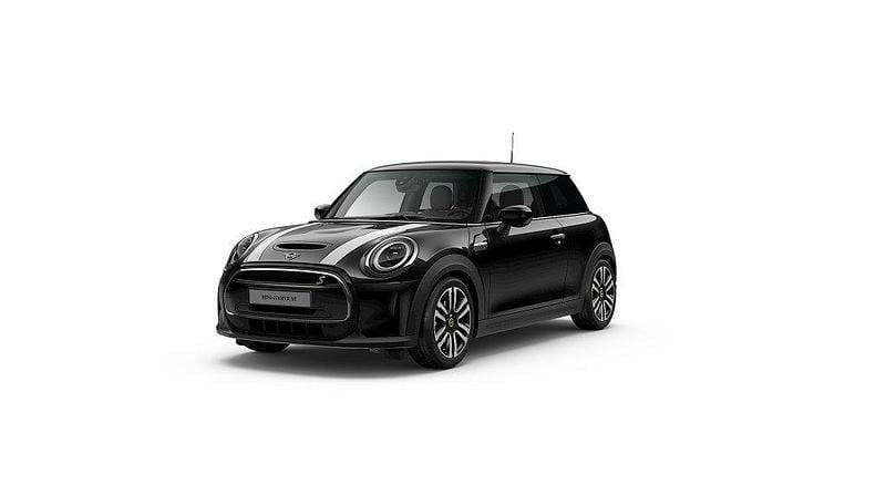 Svart Begagnad 2022 Mini Cooper SE Essential Halvkombi | 219 500 kr (Marknadspris) - Bild 1/4