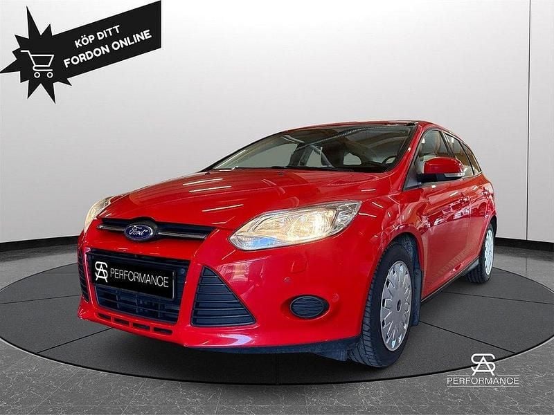Röd Begagnad 2013 Ford Focus Kombi | 79 000 kr (Lite dyr) - Bild 1/4
