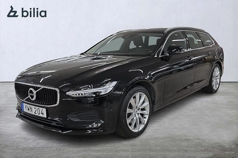 Svart Begagnad 2017 Volvo V90 Business Edition Kombi | 259 000 kr (Marknadspris) - Bild 1/3