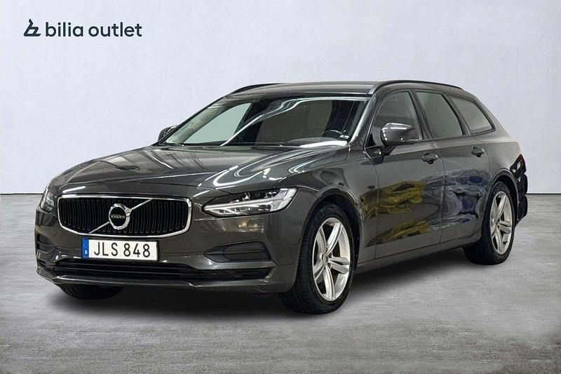 Mörkgrå Begagnad 2018 Volvo V90 Business Edition Kombi | 209 900 kr (Marknadspris) - Bild 1/3