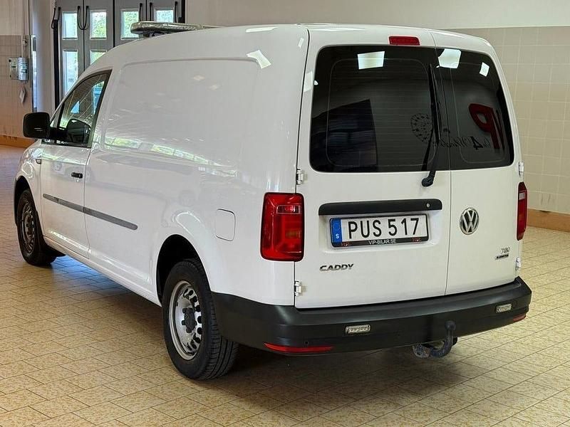 Begagnad VW Caddy Maxi 110 HK (80 kW) 2017 Vit Minibuss