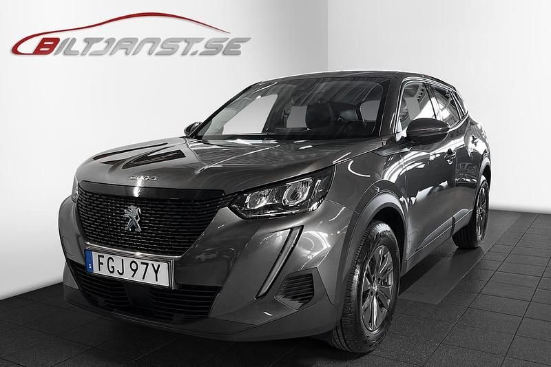 Grå Begagnad 2021 Peugeot 2008 Active SUV | 197 900 kr (Marknadspris) - Bild 1/4