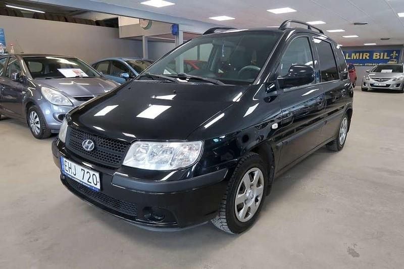 Begagnad Hyundai Matrix 110 HK (80 kW) 2008 Svart Minibuss