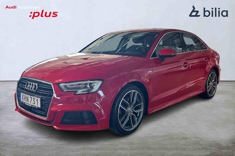 Röd Begagnad 2019 Audi A3 Sedan | 229 000 kr - Bild 1/1
